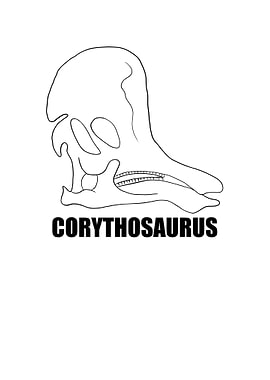 Dinosaurier Corythosaurus