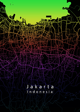 Jakarta City Map