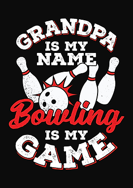 Grandpa Bowling Design