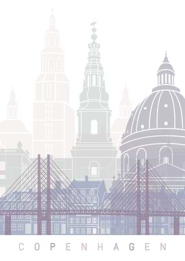 COPENHAGEN SKYLINE