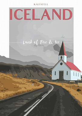 Iceland Travel Vintage