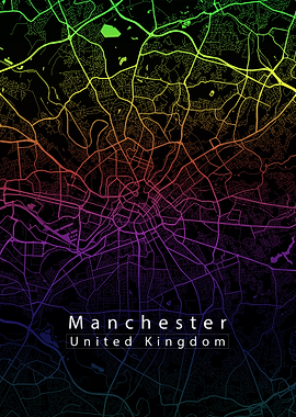 Manchester City Map