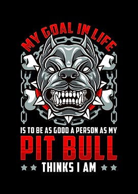 Cute Pit bull Owner Design