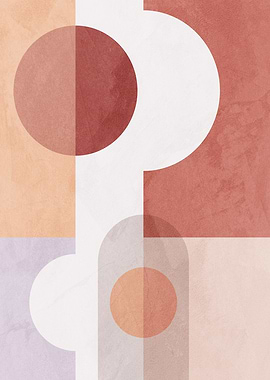 GEOMETRIC ABSTRACT 206A