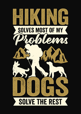 Hiking Hiker Dog Lover