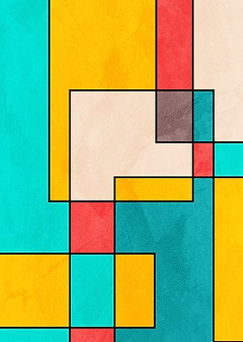 GEOMETRIC ABSTRACT 215A