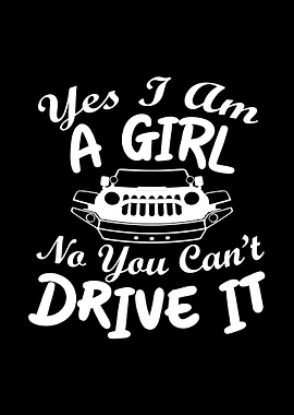 Girl Drive Car