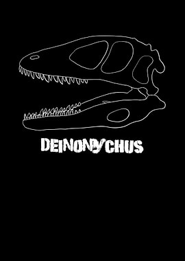 Dinosaurier Deinonychus