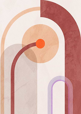 GEOMETRIC ABSTRACT 207A