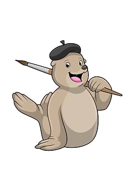 Seal Painter Paint brush