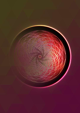 Glowing Glyph Seal Circle