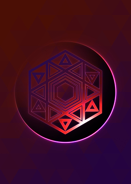 Glowing Glyph Seal Circle