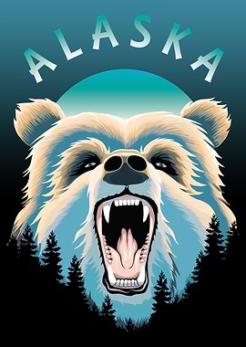 Alaska Grizzly Wildlife