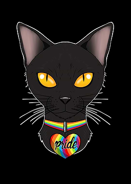 Bombay Cat LGBTQ Flag