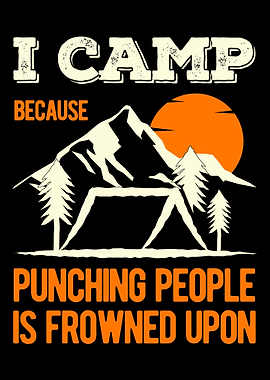 Funny Camping Saying