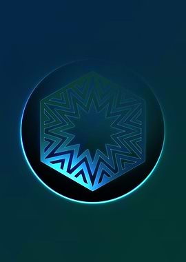 Glowing Glyph Seal Circle