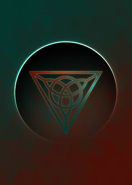 Rainbow Geometric Symbol