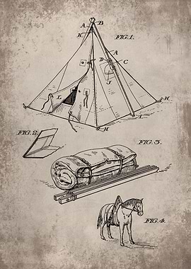 Camping Tent Blueprint 2