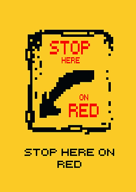 Stop Here on Red