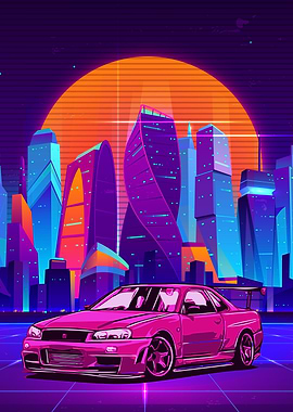 Nissan Skyline GTR R 34