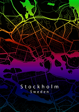 Stockholm City Map