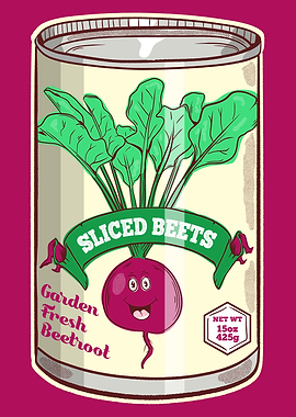 Can of Sliced Beetroot