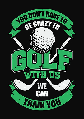Funny Golfing Team Design