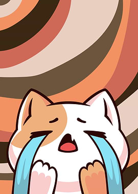 Sad Kawaii Cat