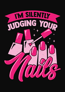 Funny Nail Tech Design