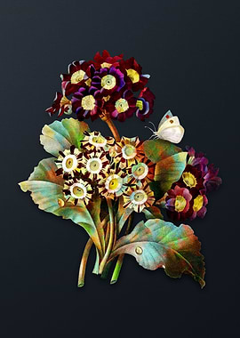 Vintage Antique Flower