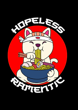 Cat Eating Ramen Gift