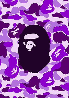 bape camo monkey hypebeast