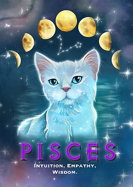 Cosmic Pisces Cat