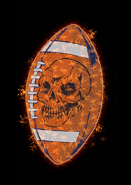 American Football Skull