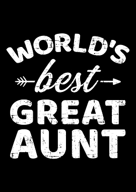 Worlds best great aunt