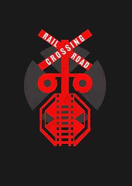 Railroad Crossing Train