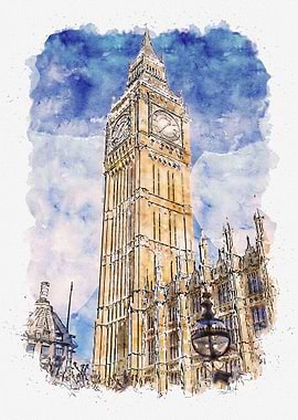 Watercolor London