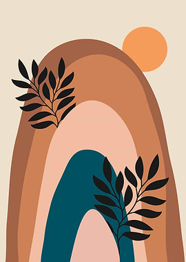 Scandinavian Boho rainbow