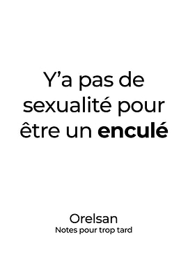 Orelsan affiche poster