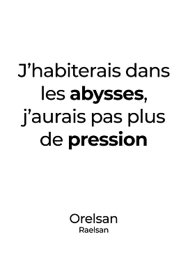 Orelsan affiche poster