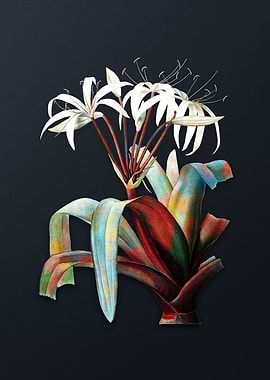 Vintage Crinum Erubescens