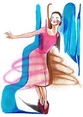 Expressive Dance Drawing