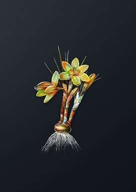 Vintage Crocus Luteus