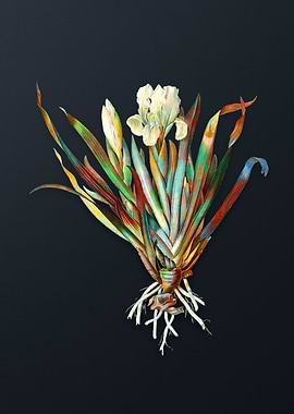 Vintage Crimean Iris