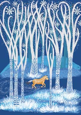 Scandinavian Winter Fjord