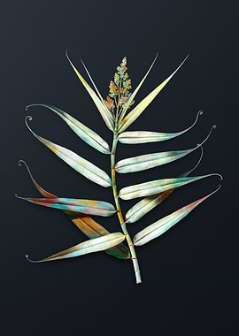 Vintage Bush Cane Flower