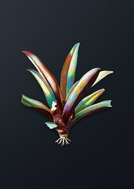 Vintage Boat Lily Flower