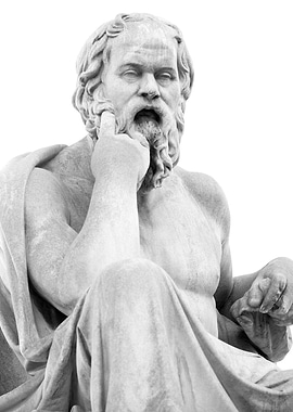 Socrates Marble Statue 3