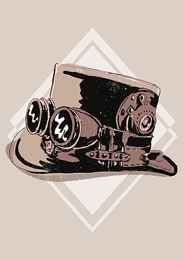 Steampunk top hat