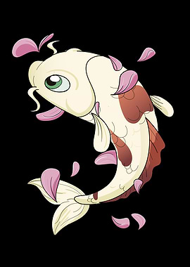 Cherry Blossom I Koi Carp